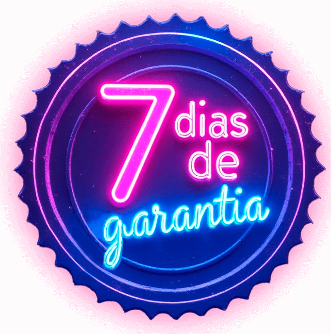 7 dias de garantia